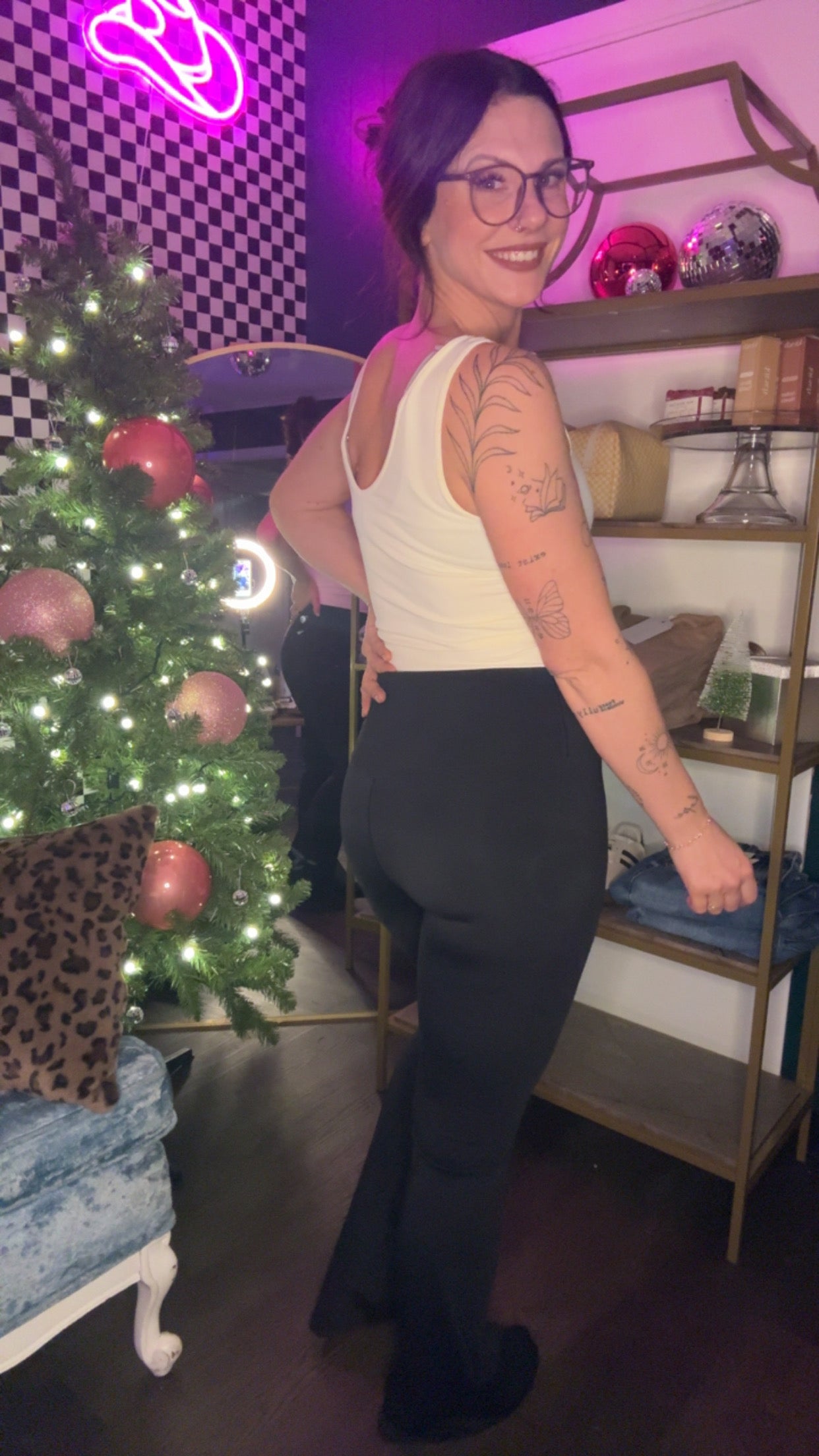 Juicy Peach Flare Legging