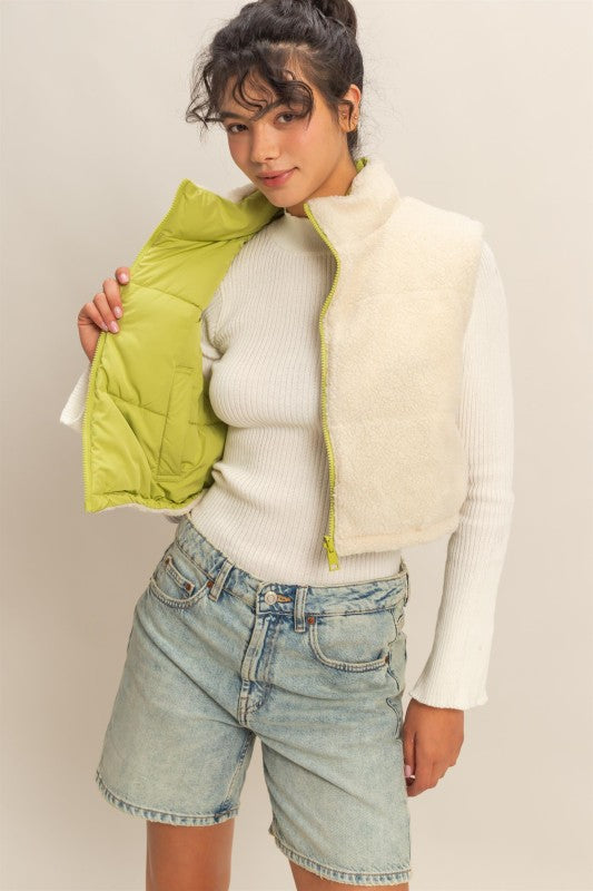 Reversible Puffer Vest