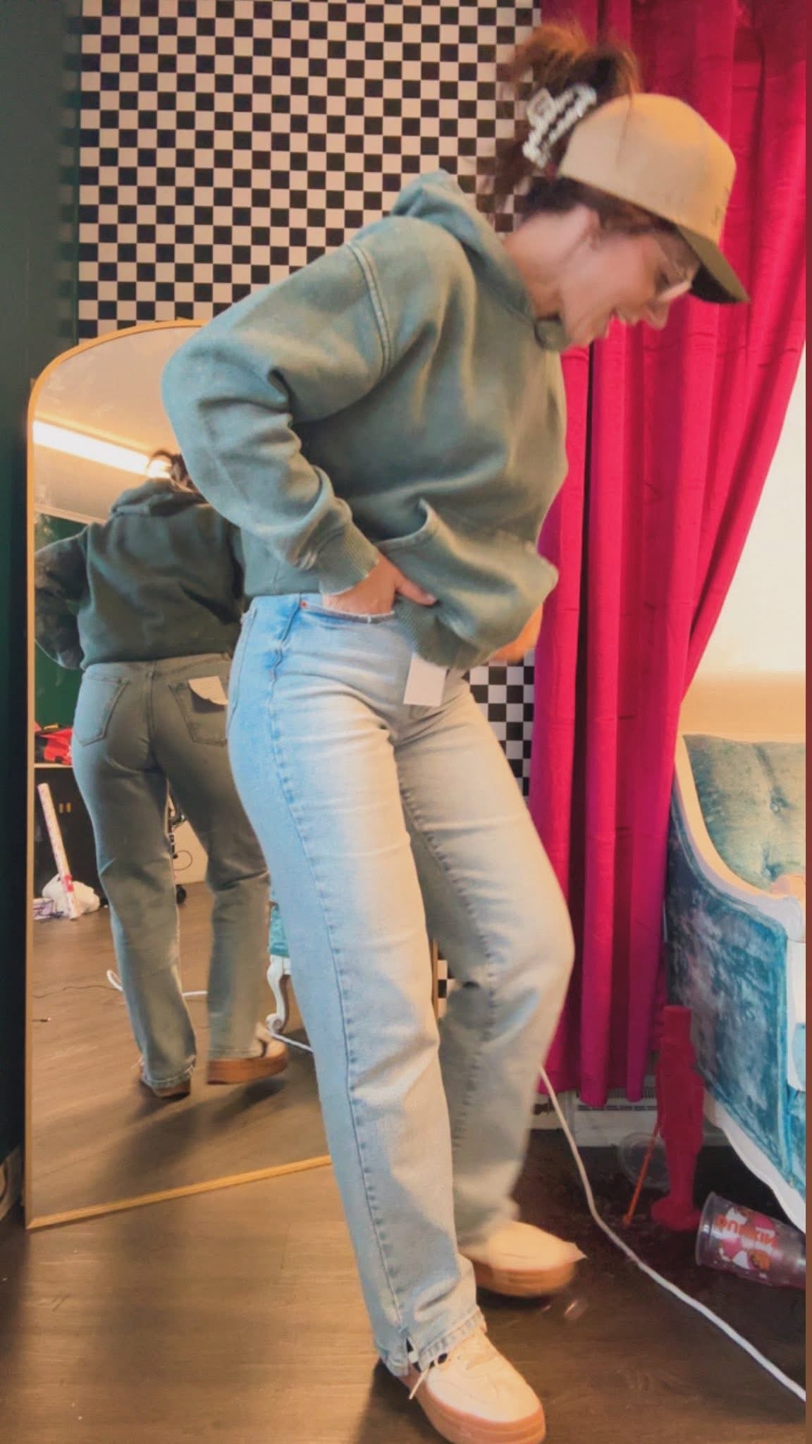 Cello Super High Rise Dad Jeans