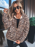 BIRDIE Cozy Cloud Jacket in Leopard